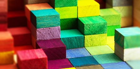 multicolored blocks 