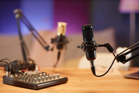 two microphones